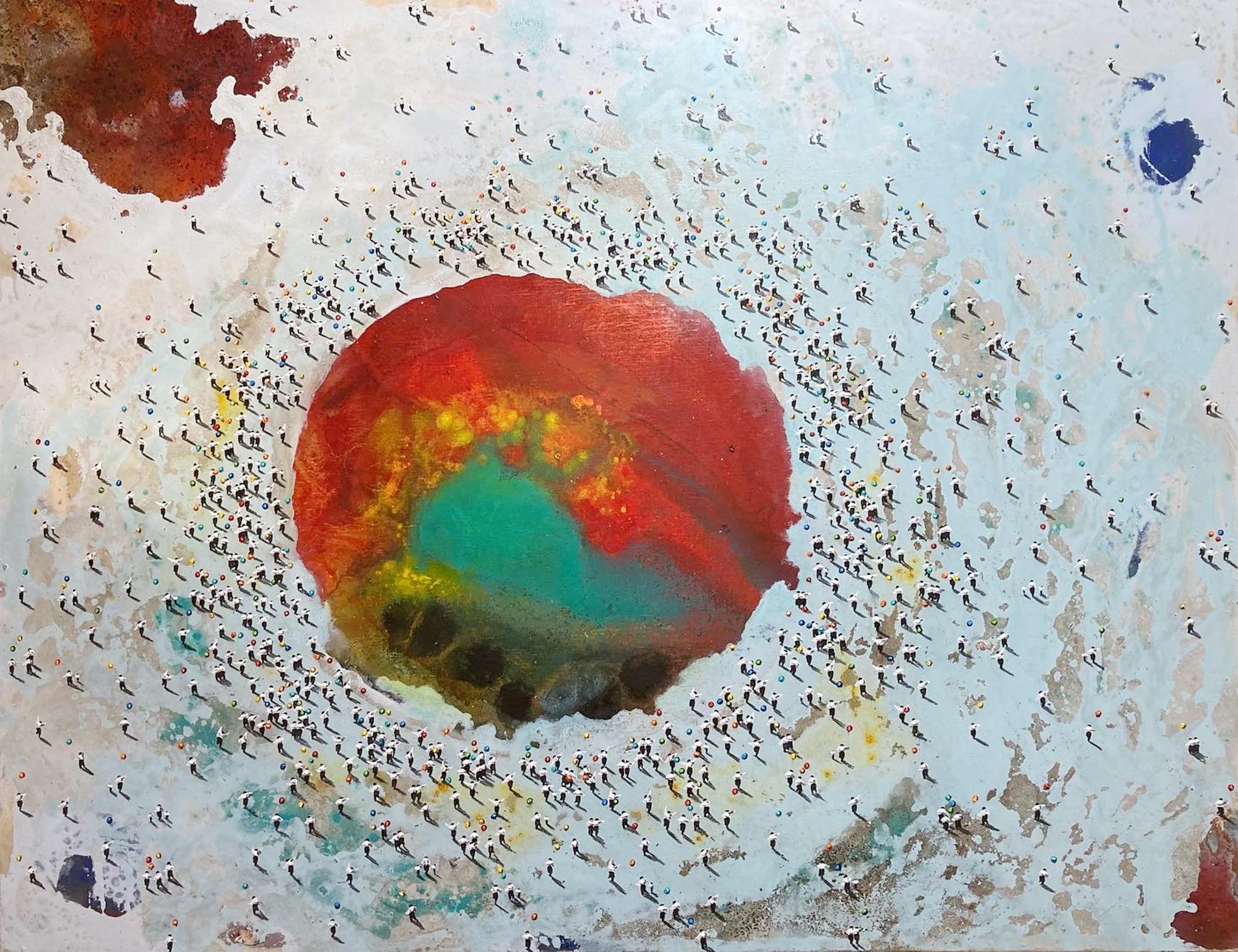 Abstract Painting di Alberto Letamendi - Zuloak XX