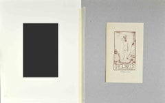 Ex Libris - Giorgio Balbi - Acquaforte di Alberto Martini - Metà del XX secolo