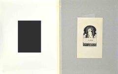 Ex Libris  - Giorgio Balbi - Xilografia di Alberto Martini - Metà del XX secolo