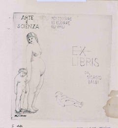 Giorgio Balbi - Impression sur bois ex-Libris - 1944