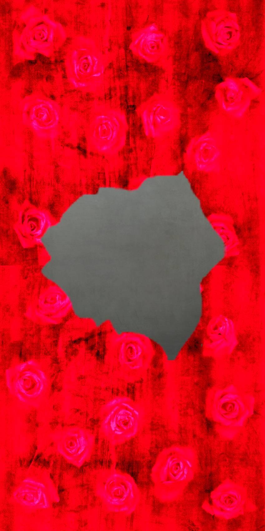 Lead Rose (Red) 