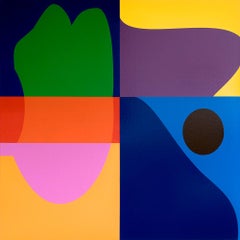 "Tarifa" - pop art, design, architecture, color fields, abstract, Spain