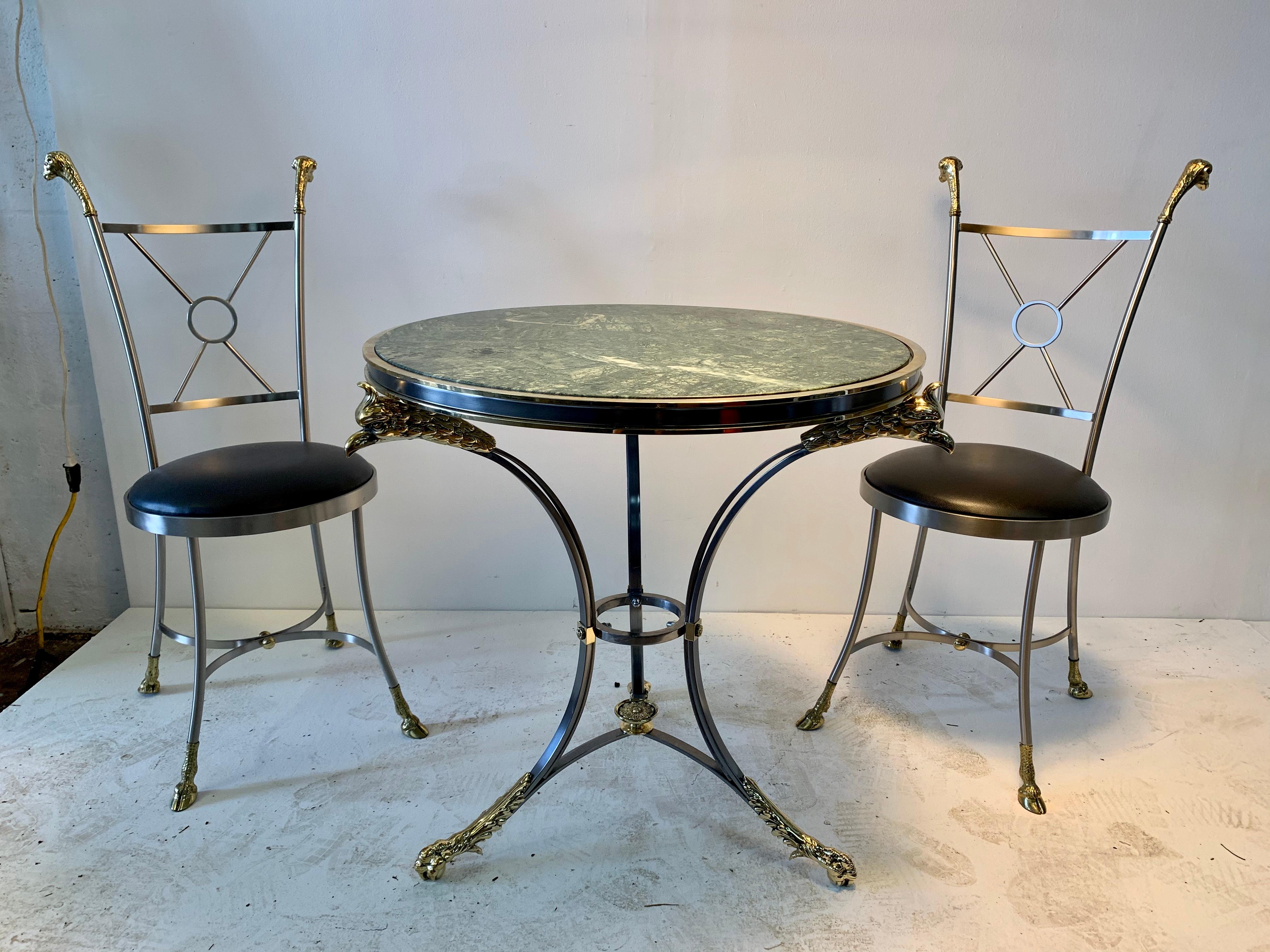 Alberto Orlandi Neoclassical Style Italian Gueridon Table, 1970s In Good Condition In East Hampton, NY