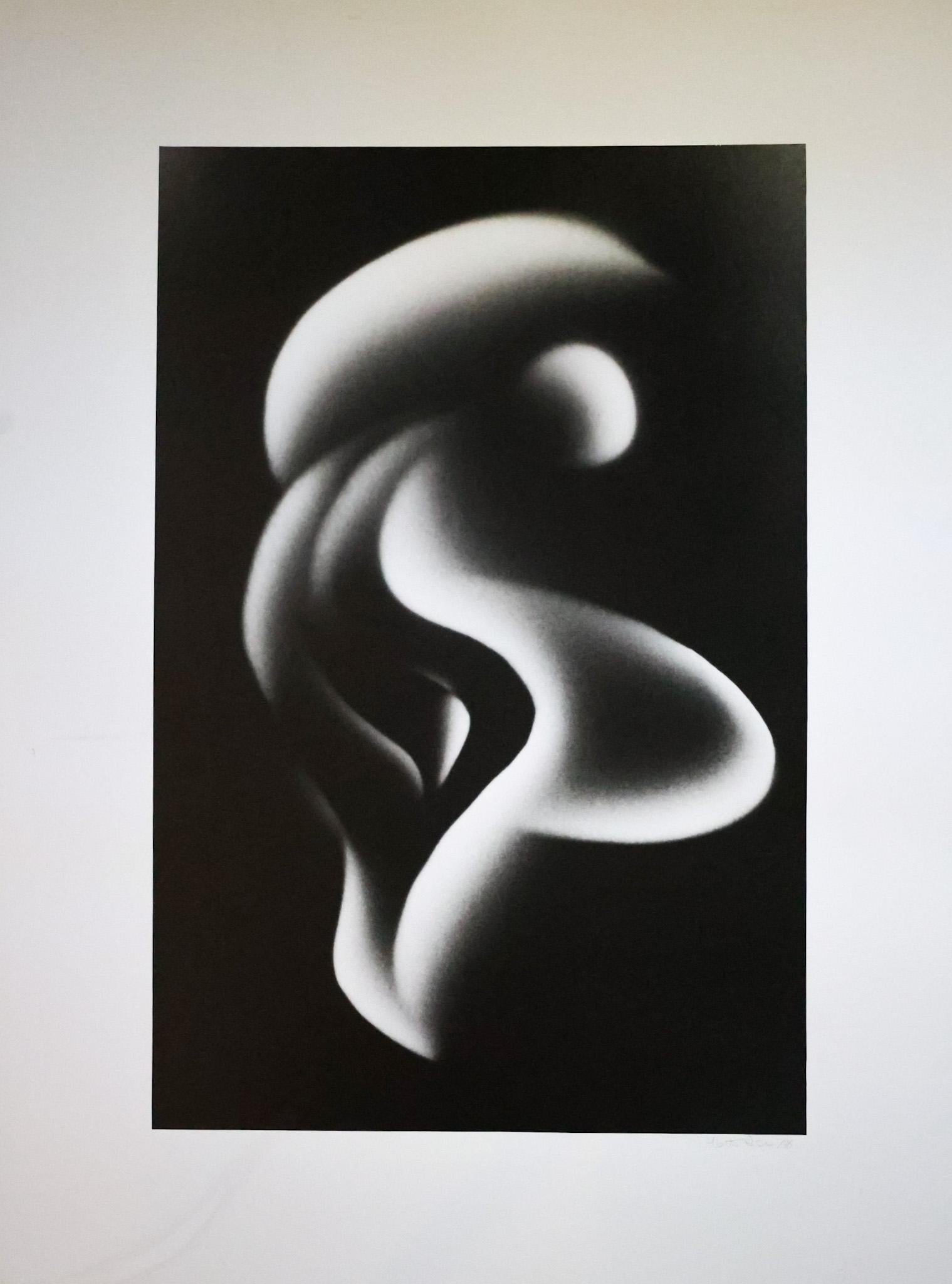 Cliche Verre #5 1/3 - Photograph by Alberto Rizzo