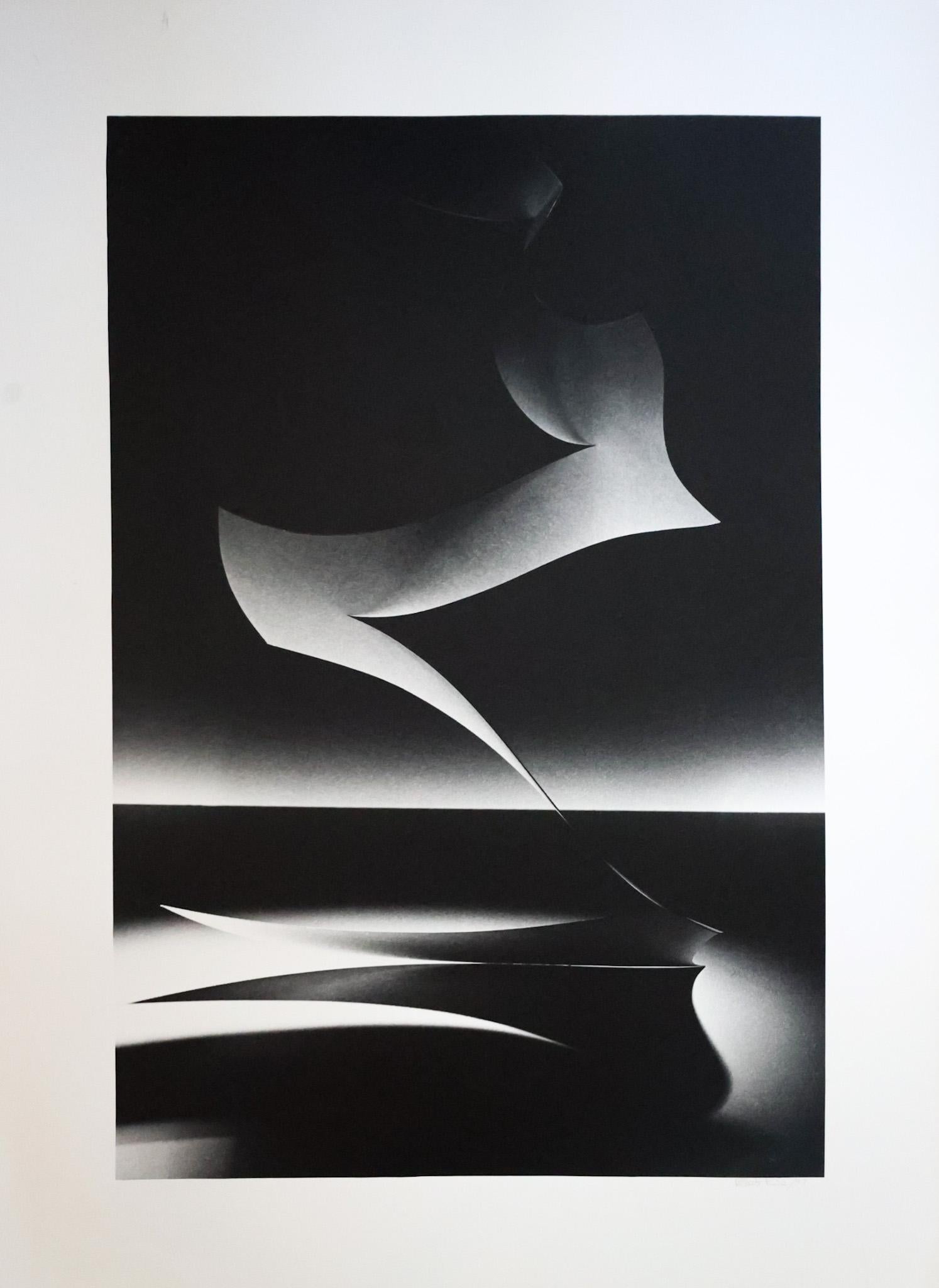 Abstract Photograph di Alberto Rizzo - Terra #1 dalla serie Cut Out Paper 1/1
