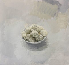  Alberto Romero Still life Bowl with Cauliflower / Cuenco con trozos de coliﬂor