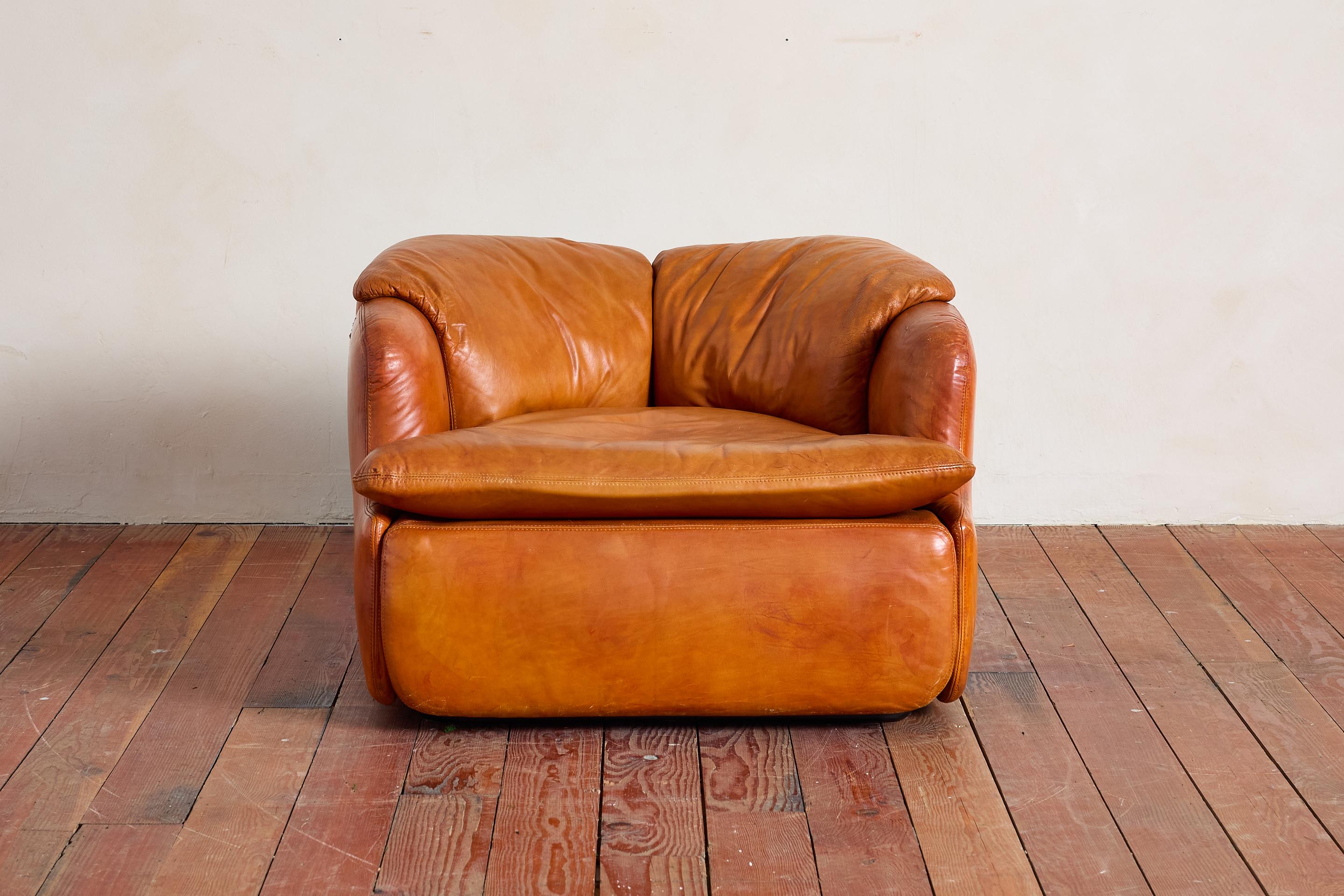 Sillón de cuero 