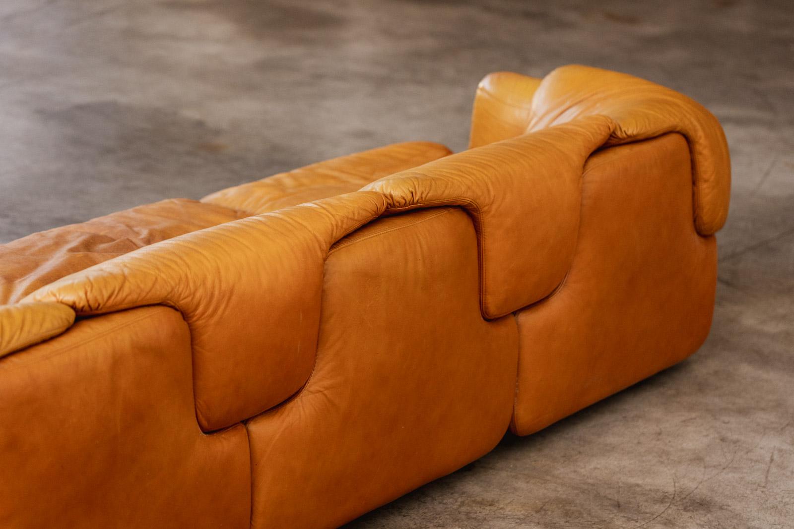 italien Alberto Rosselli Canapé modulaire 