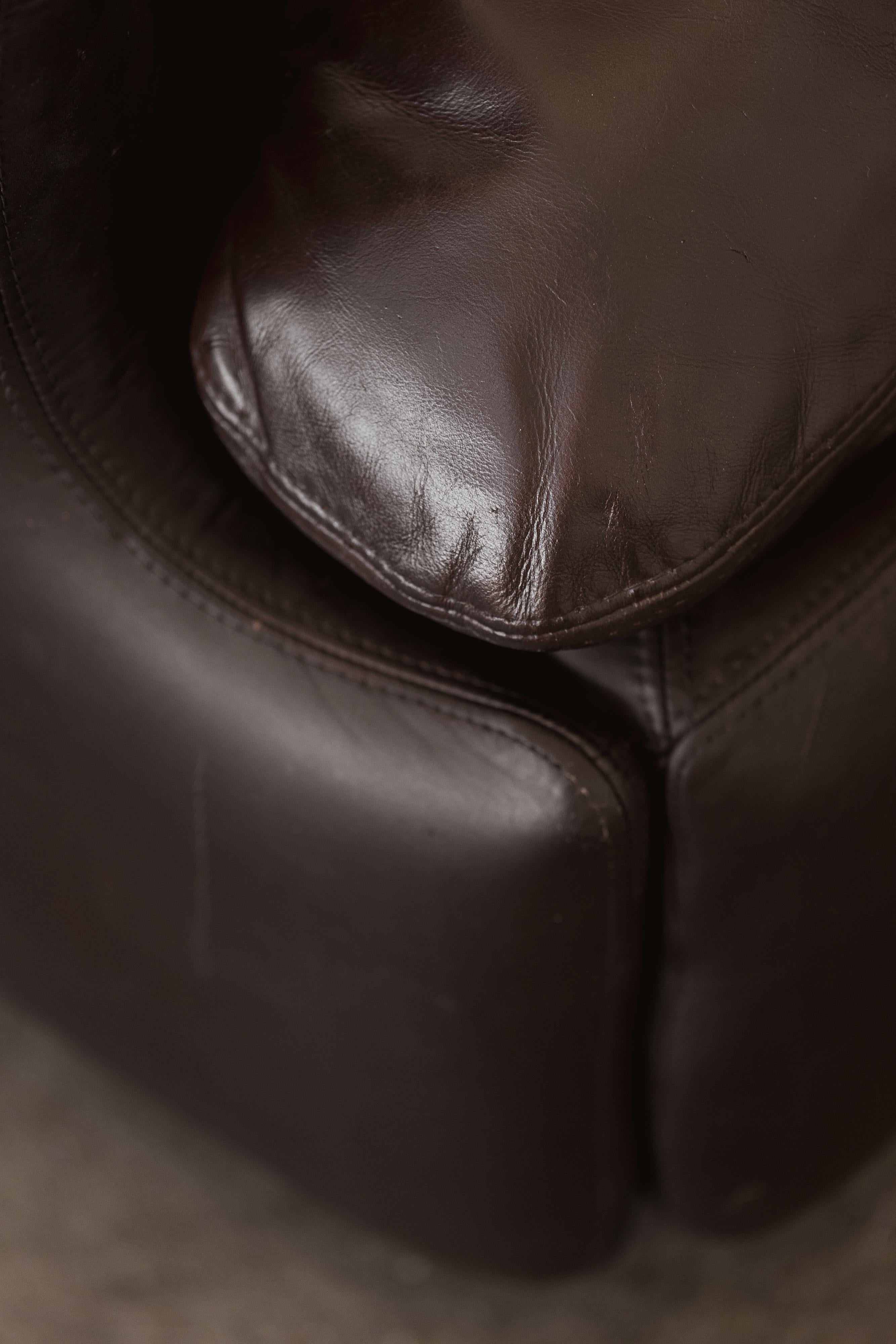 Cuir Alberto Rosselli Canapé modulaire 