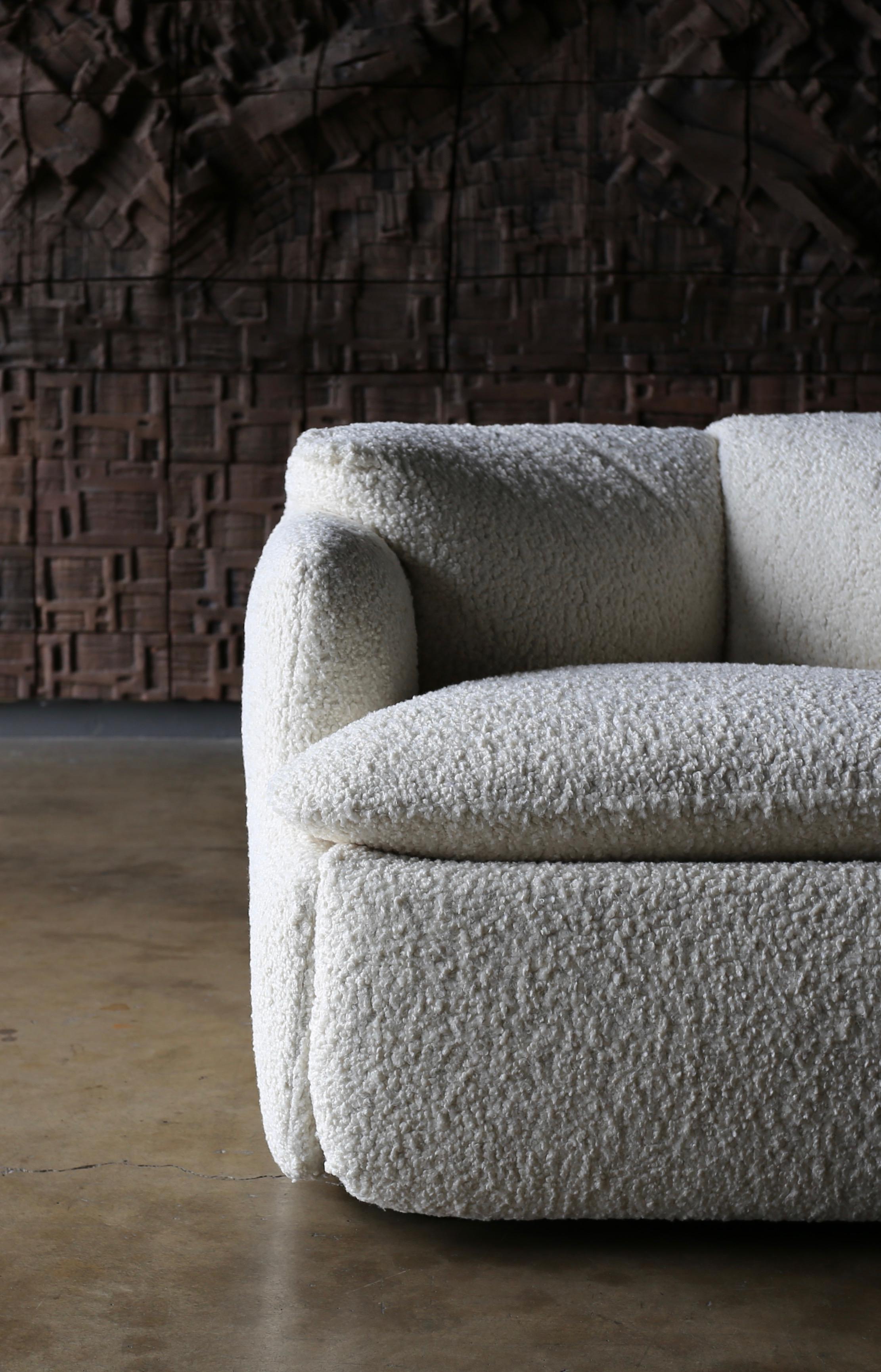 Modern Alberto Rosselli for Saporiti 'Confidential' Lounge Chair & Ottoman, circa 1972