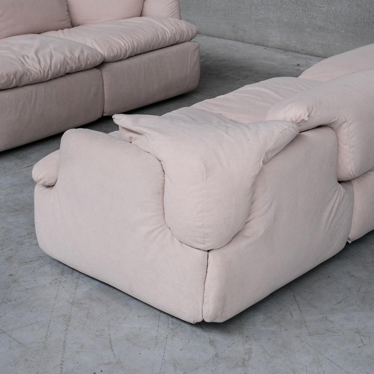 Mid-Century Modern Alberto Rosselli Mid-Century 'Confidential' Three Seater Sofa for Saporiti For Sale