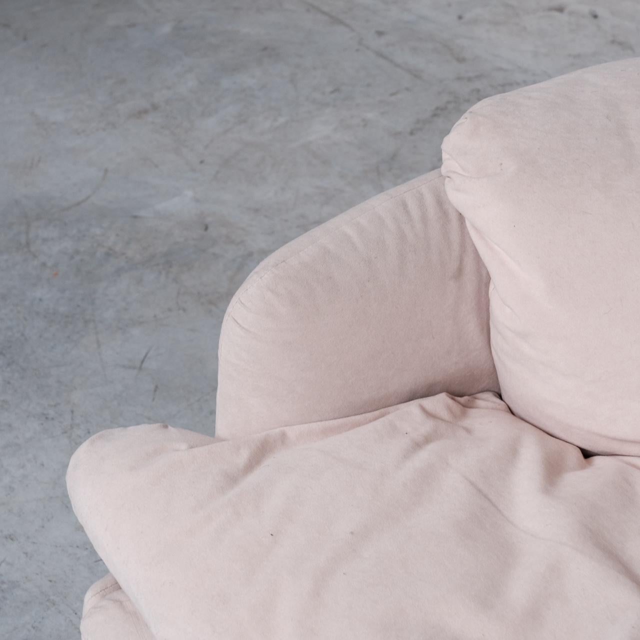 Alberto Rosselli Mid-Century 'Confidential' Two Seater Sofa for Saporiti For Sale 5