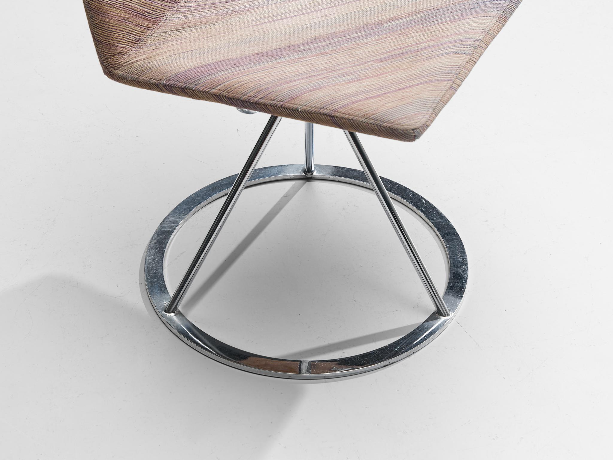 Alberto Salvati & Ambrogio Tresoldi for Saporiti Set of Ten 'Dania' Chairs In Good Condition For Sale In Waalwijk, NL