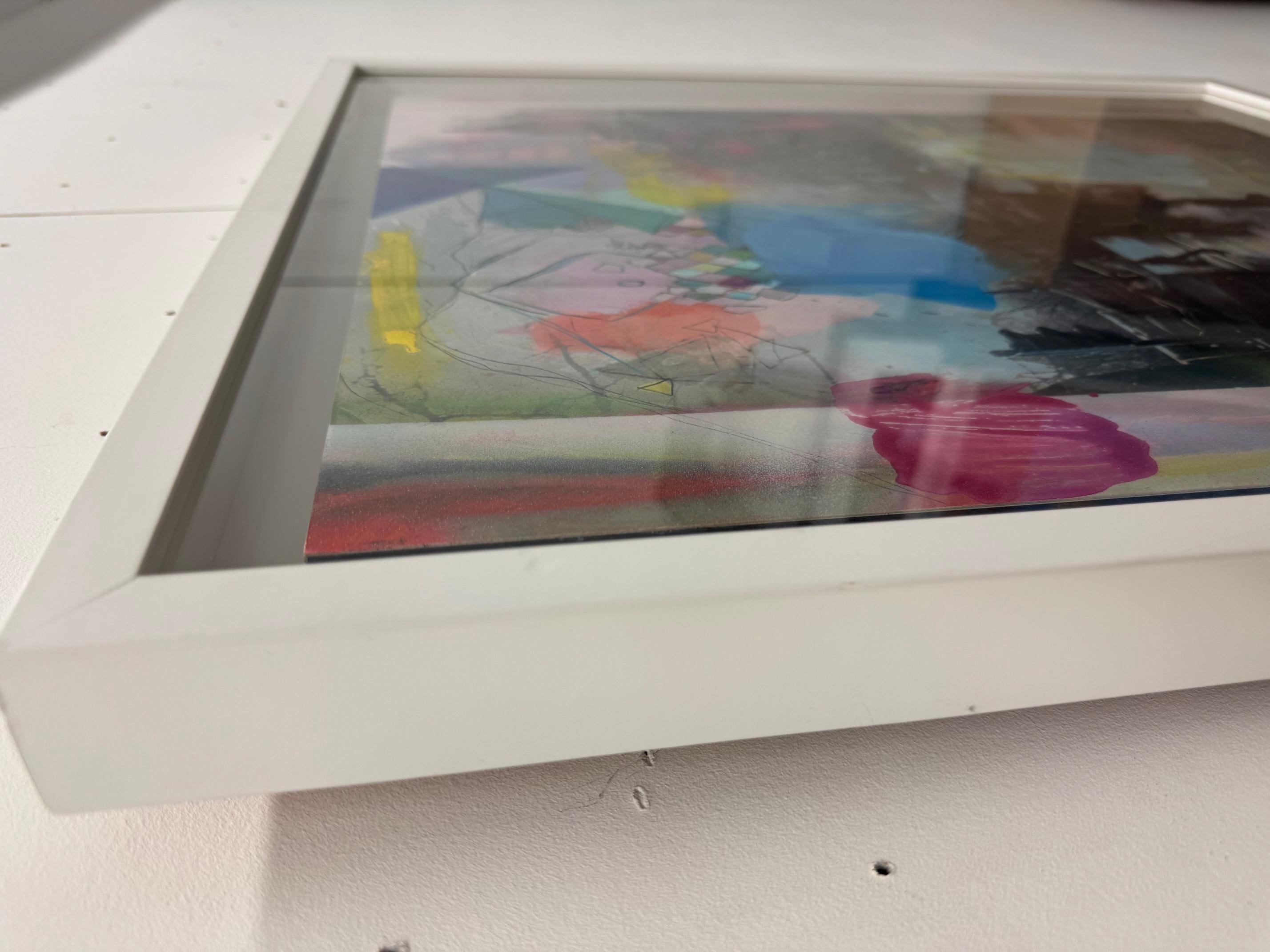 Boca Temporal - photographies, œuvres d'art contemporaines en techniques mixtes représentant une scène de rue en vente 2