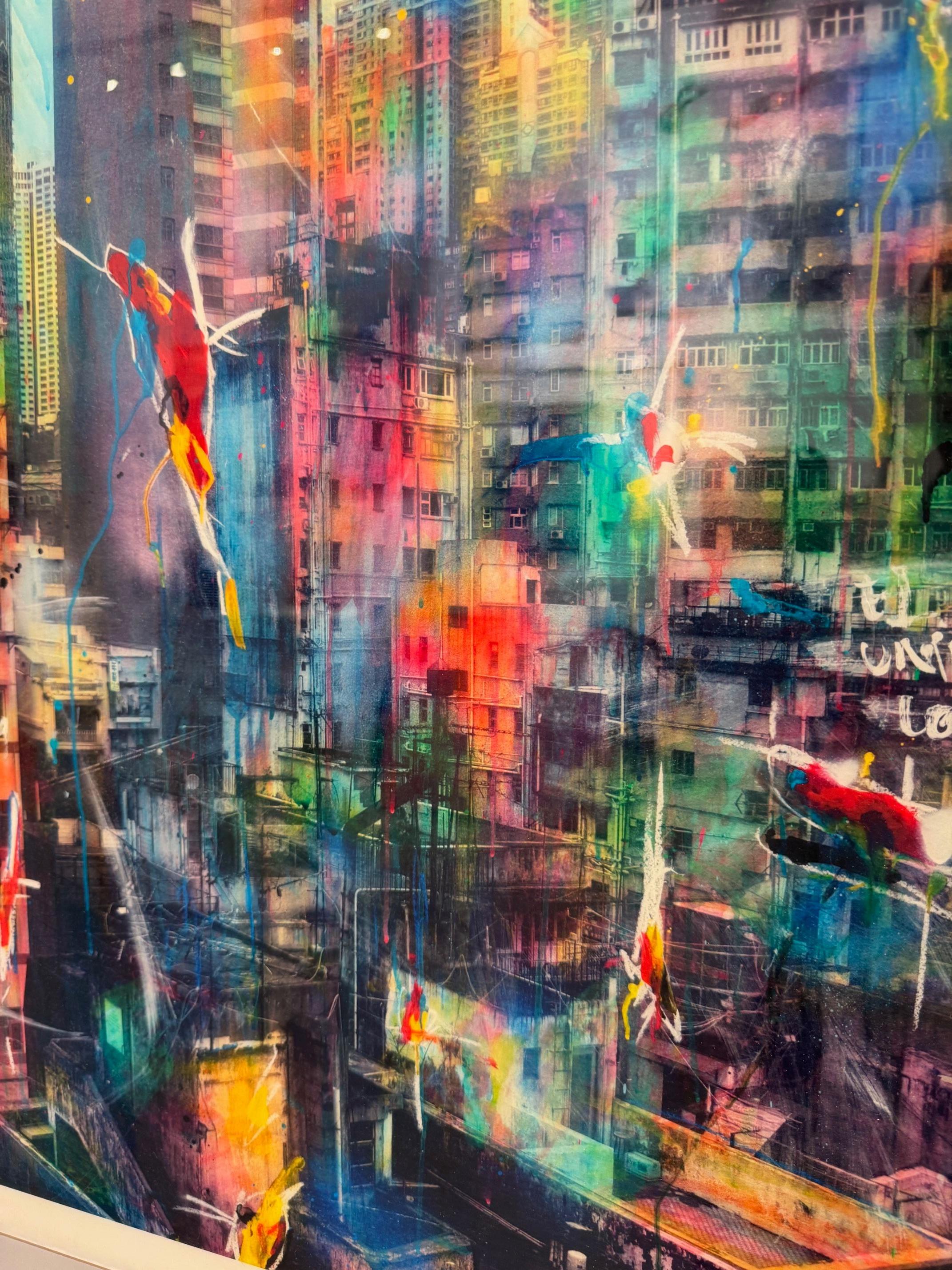 El Universo Conspire - œuvre d'art contemporain en techniques mixtes d'Alberto Sanchez en vente 3