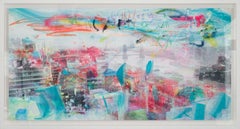 Los Renegades - art contemporain, photographie, techniques mixtes, vue aérienne de Londres