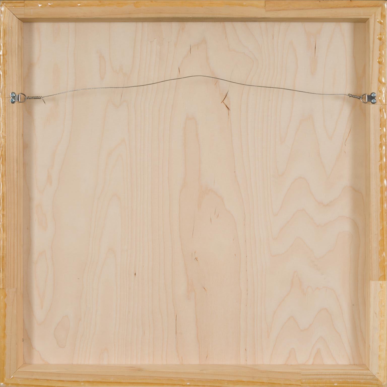 Romance de la Peña - obra de arte contemporánea en técnica mixta de Alberto Sanchez en venta 3