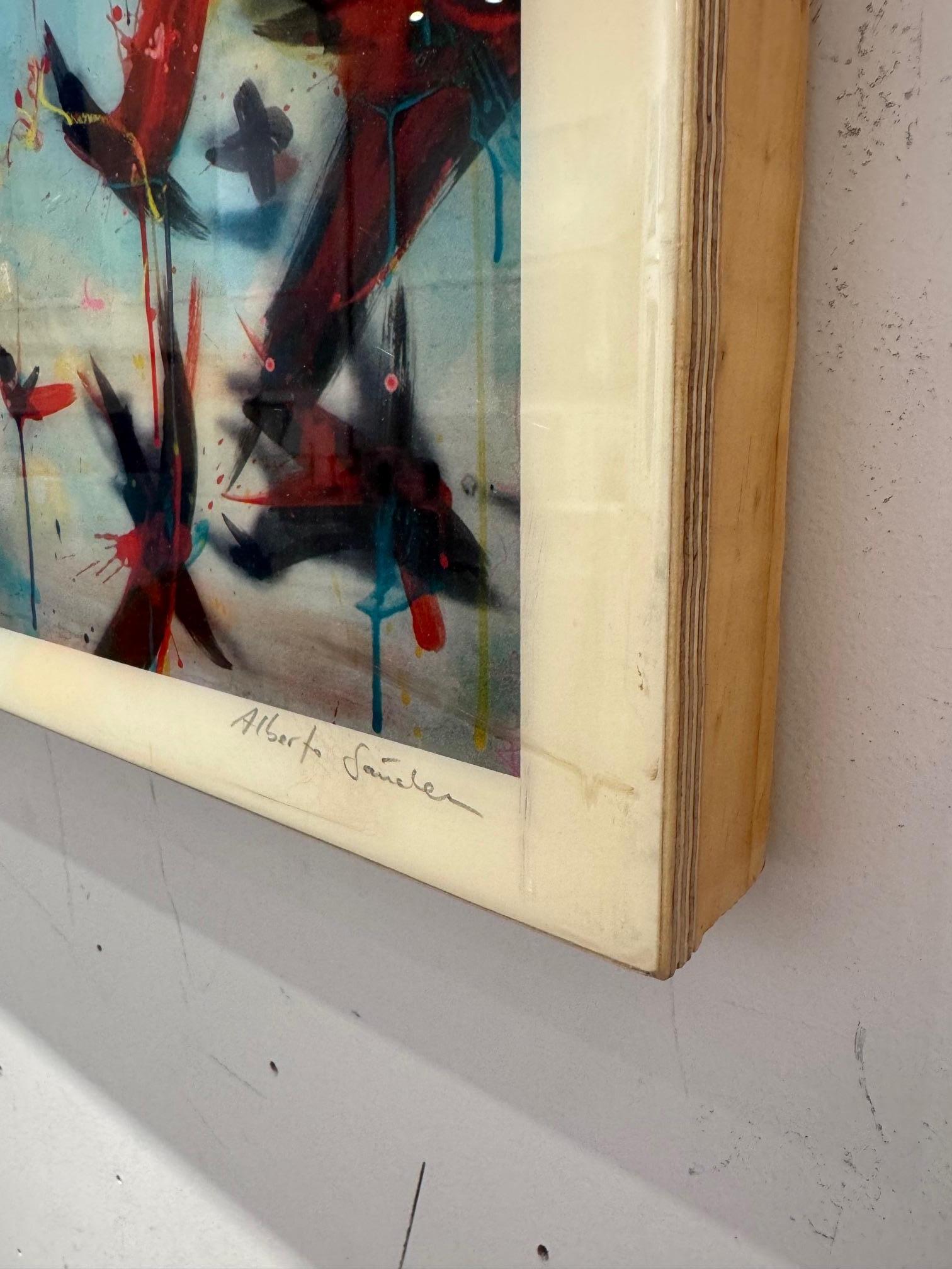 Romance de la Pena - œuvre d'art contemporaine en techniques mixtes d'Alberto Sanchez en vente 6