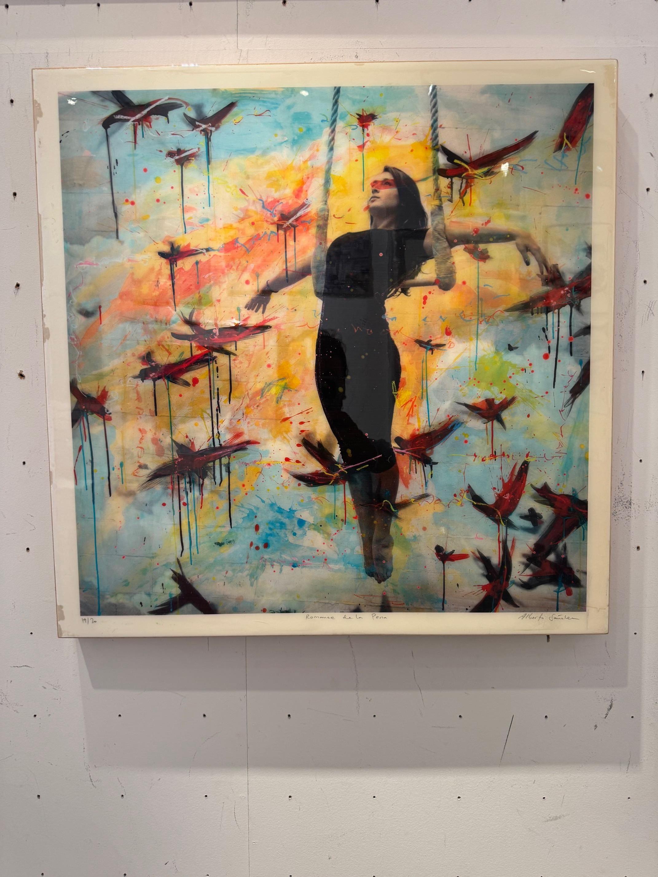Romance de la Pena - œuvre d'art contemporaine en techniques mixtes d'Alberto Sanchez en vente 7