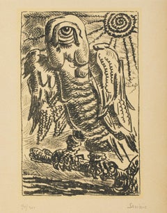 Alberto Savinio (1891-1952) - Da la nostra anima - lithographie sur papier - 1944