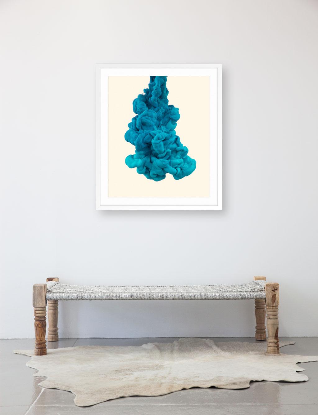 Splash Teal 2 - Print by Alberto Seveso