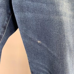 ALBERTO Pantalón vaquero pitillo de mezcla de algodón sólido índigo talla 34