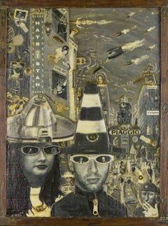 Chapeaux-Stah - Techniques mixtes  par Alberto Sordi - 2011