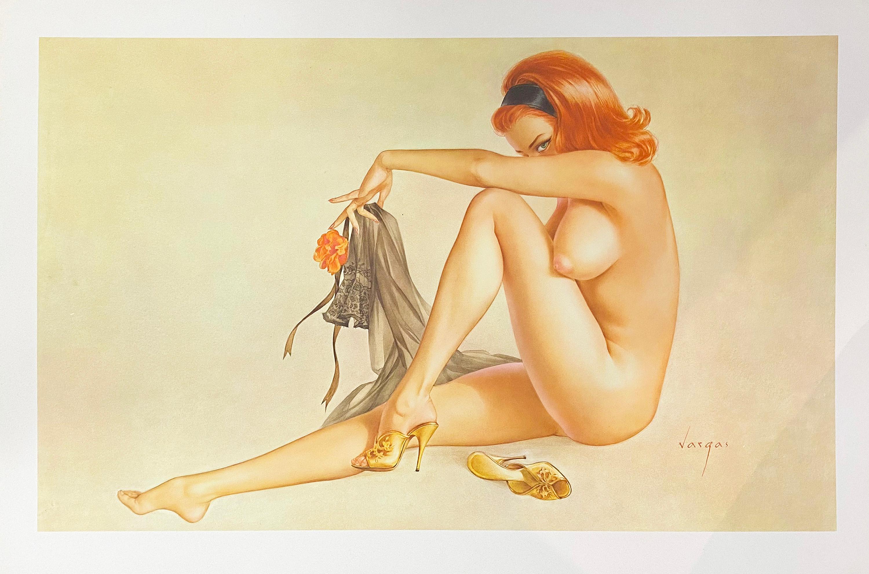 Alberto Vargas Figurative Print - From the Vargas Portfolio