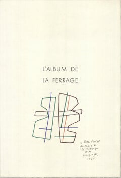 1970 Alberto Magnelli 'L'Album De La Ferrage' Lithograph
