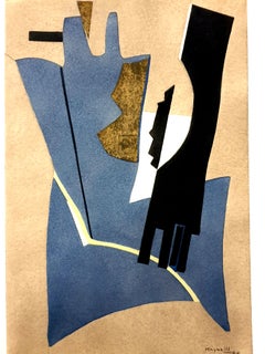 (after) Alberto Magnelli - Composition - Pochoir