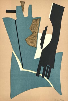 Alberto Magnelli, Homage to San Lazzaro, San Lazzaro et ses Amis, 1975 (after)
