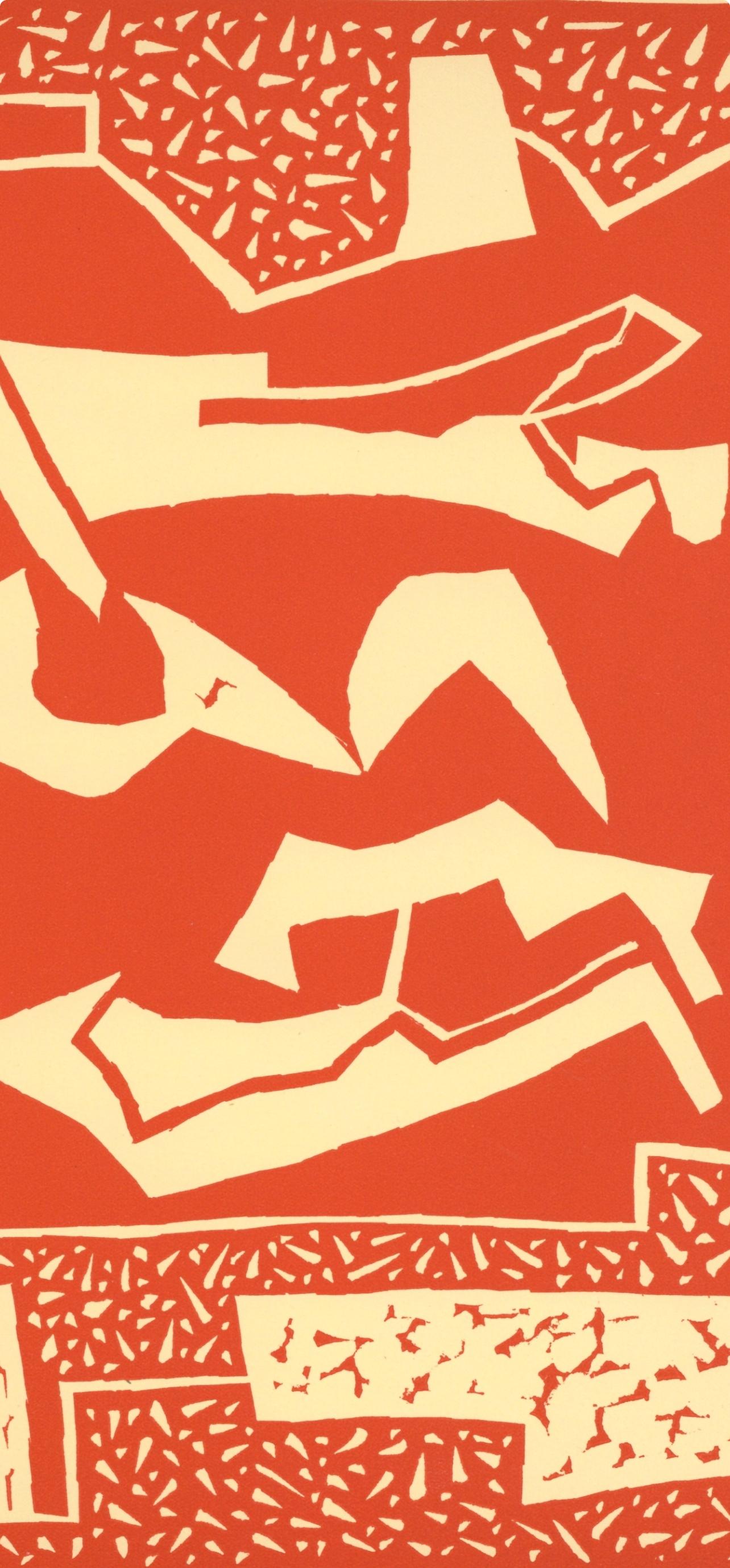 Composition 66 (Abadie 66), Société internationale d'art XXe siècle - Modern Print by Alberto Magnelli