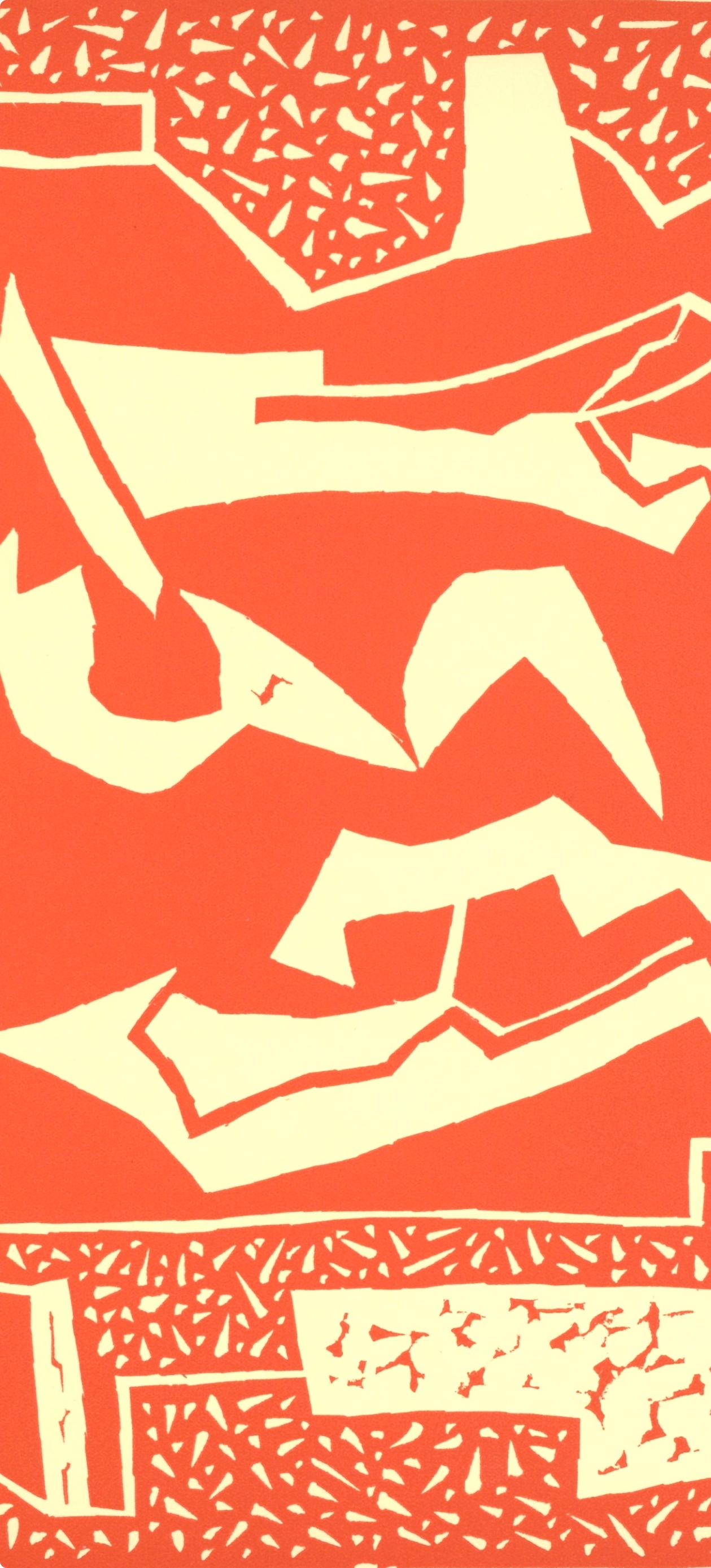 Composition 66 (Abadie 66), Société internationale d'art XXe siècle - Modern Print by Alberto Magnelli