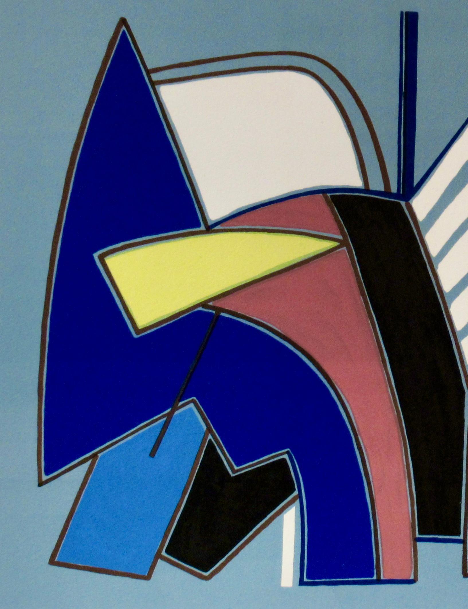Composition - Abstract Print by Alberto Magnelli
