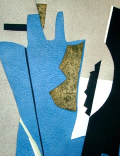 Alberto Magnelli, Pasted Paper, from XXe Siecle, 1956