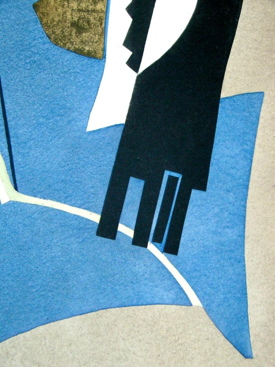Composición, Société internationale d'art XXe siècle - Still-Life Print Azul de Alberto Magnelli