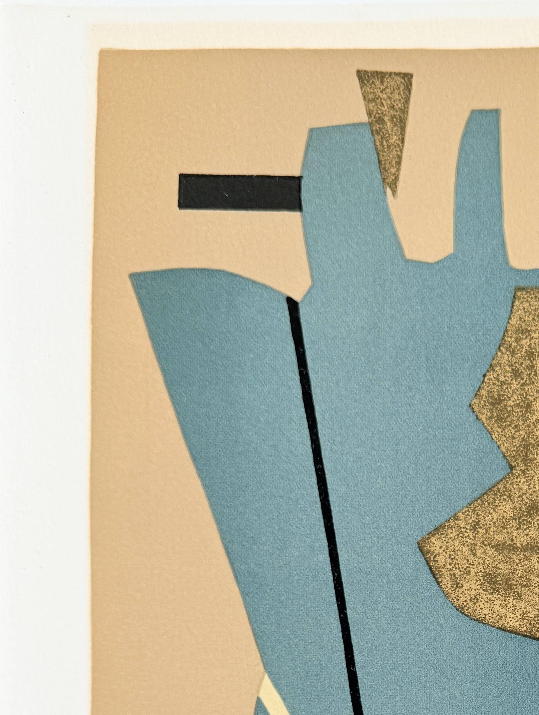 Omaggio a San Lazzaro - Print di Alberto Magnelli