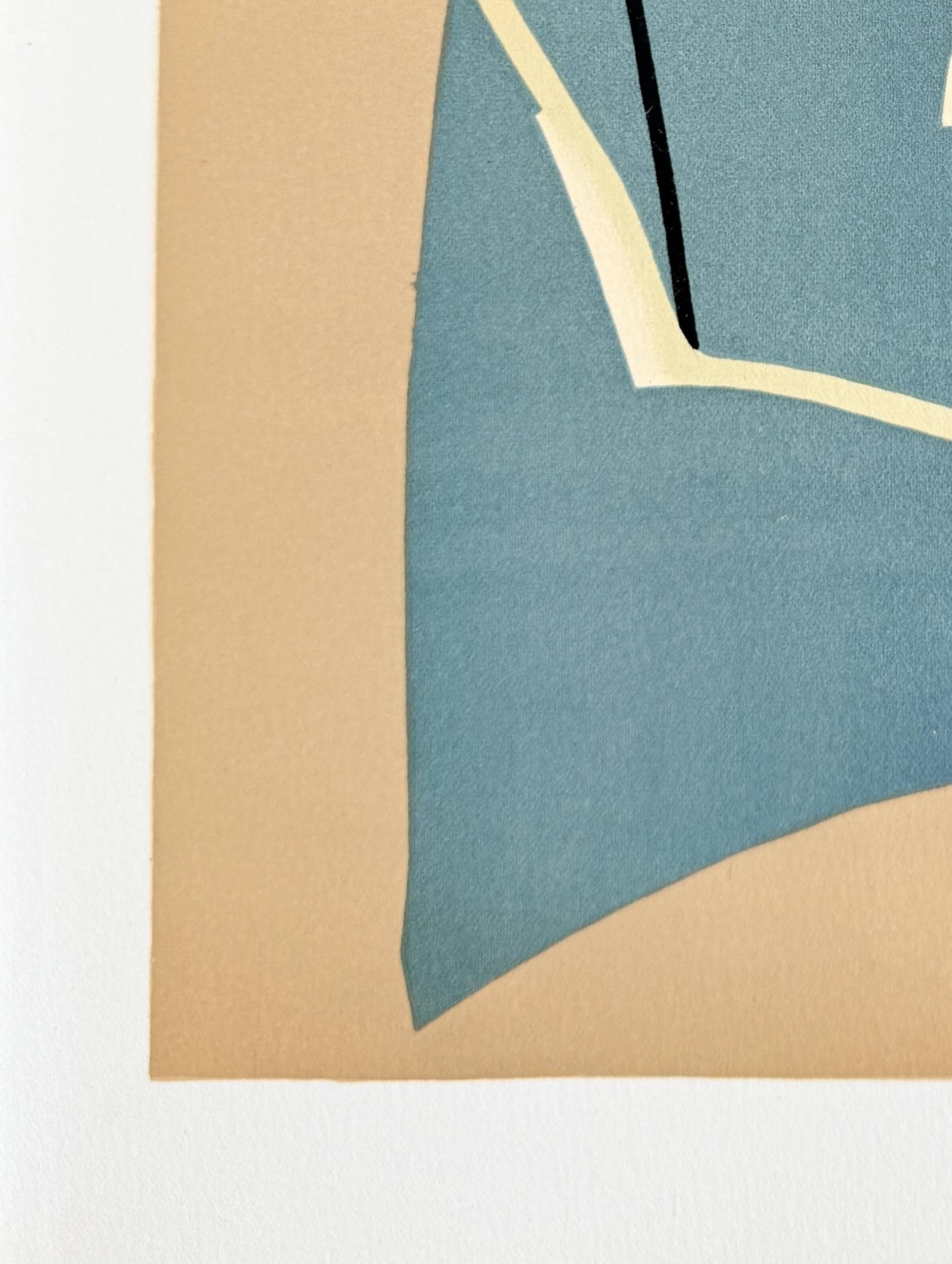 Omaggio a San Lazzaro - Print Beige di Alberto Magnelli