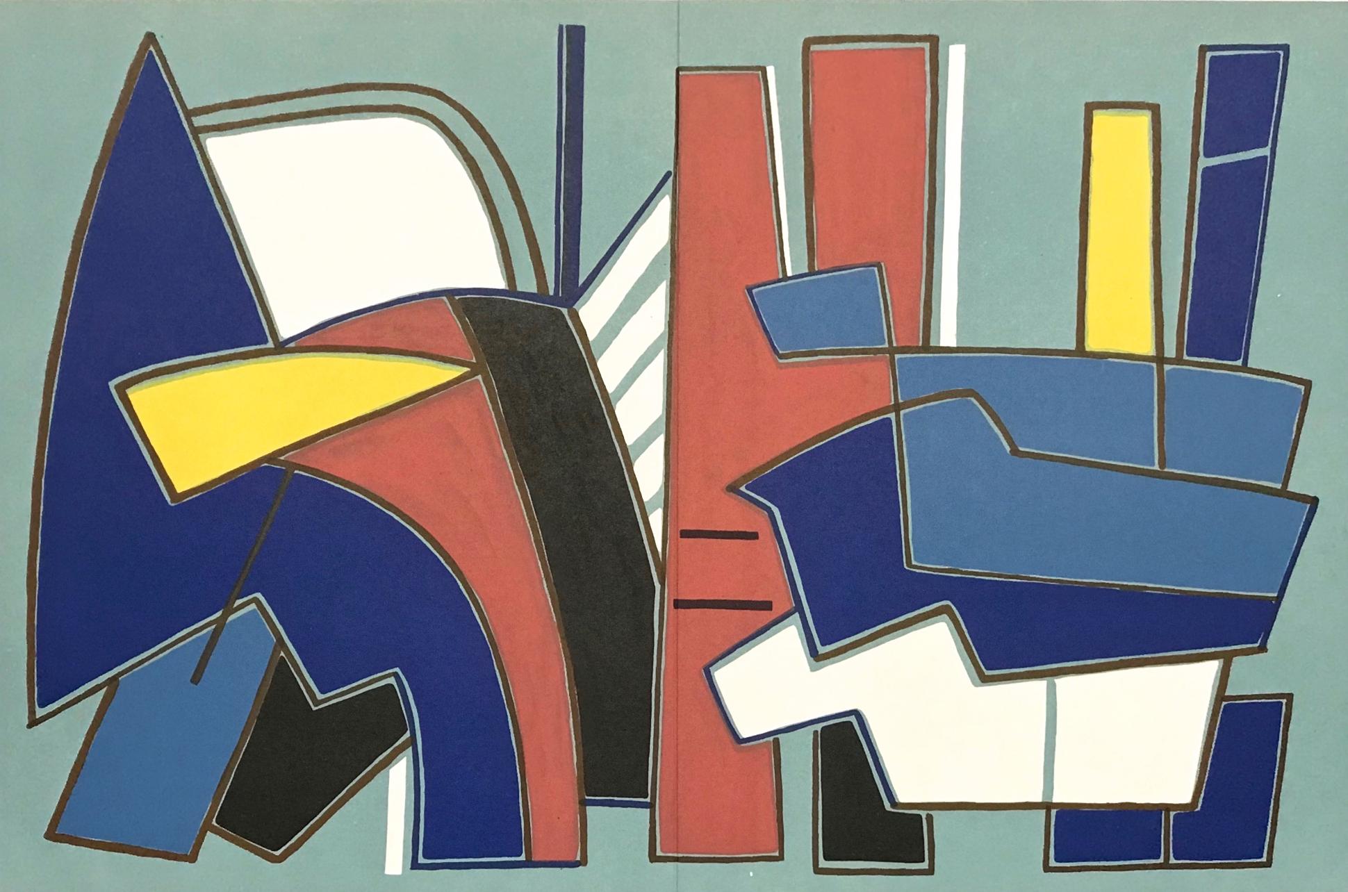 Magnelli, Composition, XXe Siècle (d'après) - Print de Alberto Magnelli