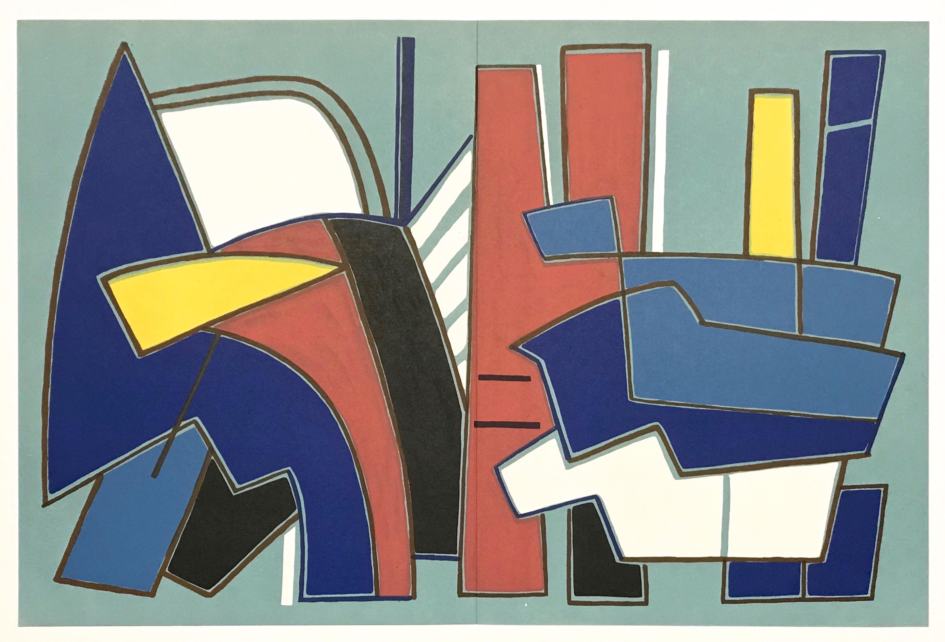 Magnelli, Composition, XXe Siècle (d'après) en vente 2