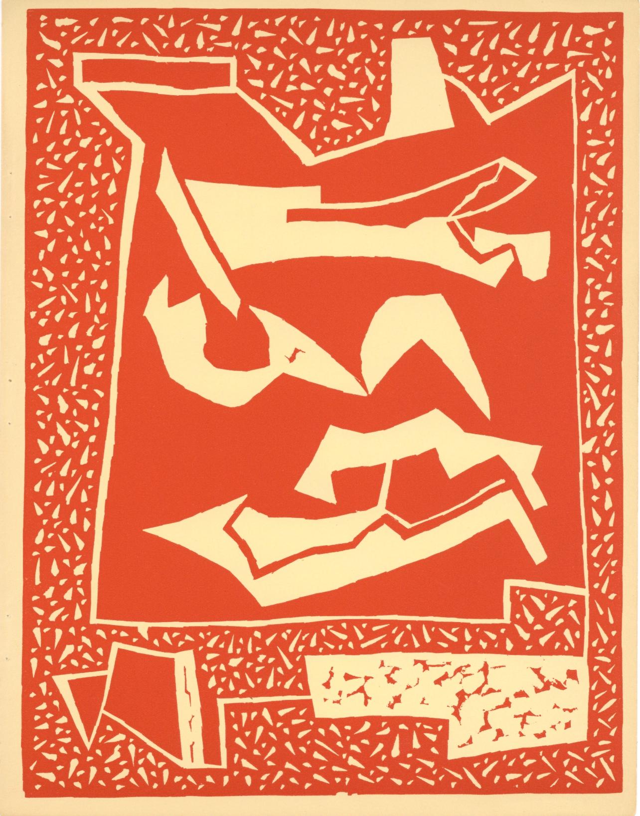 Alberto Magnelli Figurative Print - Magnelli, Composition, XXe Siècle (after)