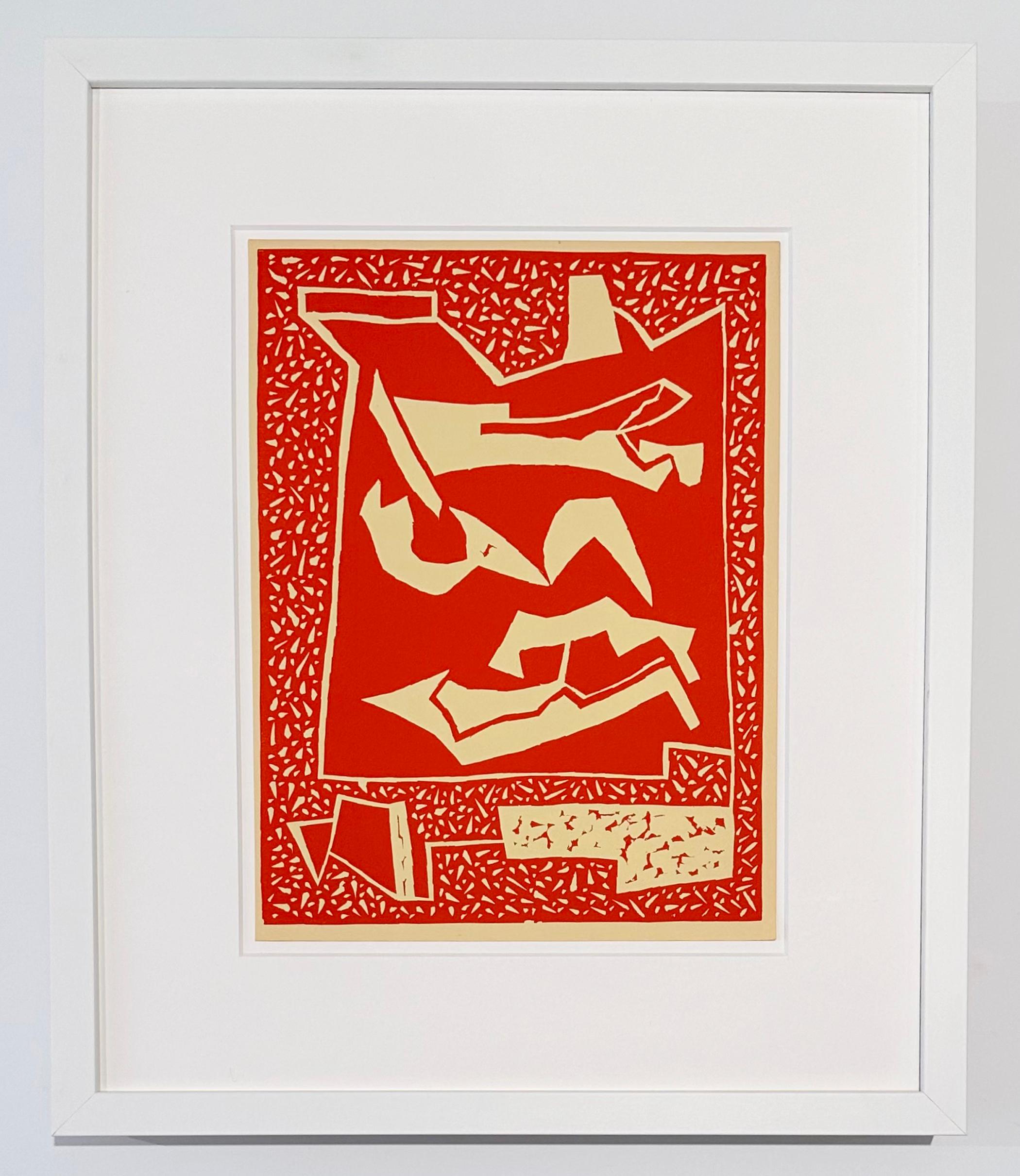 Untitled from XXe Siecle No. 4 - Print by Alberto Magnelli