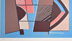 Untitled - Lithograph by Alberto Magnelli - 1950s