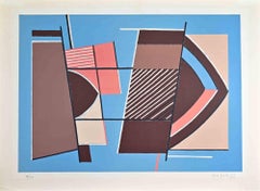 Untitled - Lithograph by Alberto Magnelli - 1950s