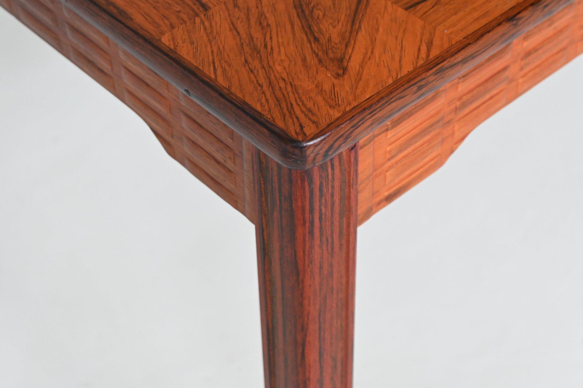 Alberts Tibro large coffee table in rosewood Denmark 1970 For Sale 3