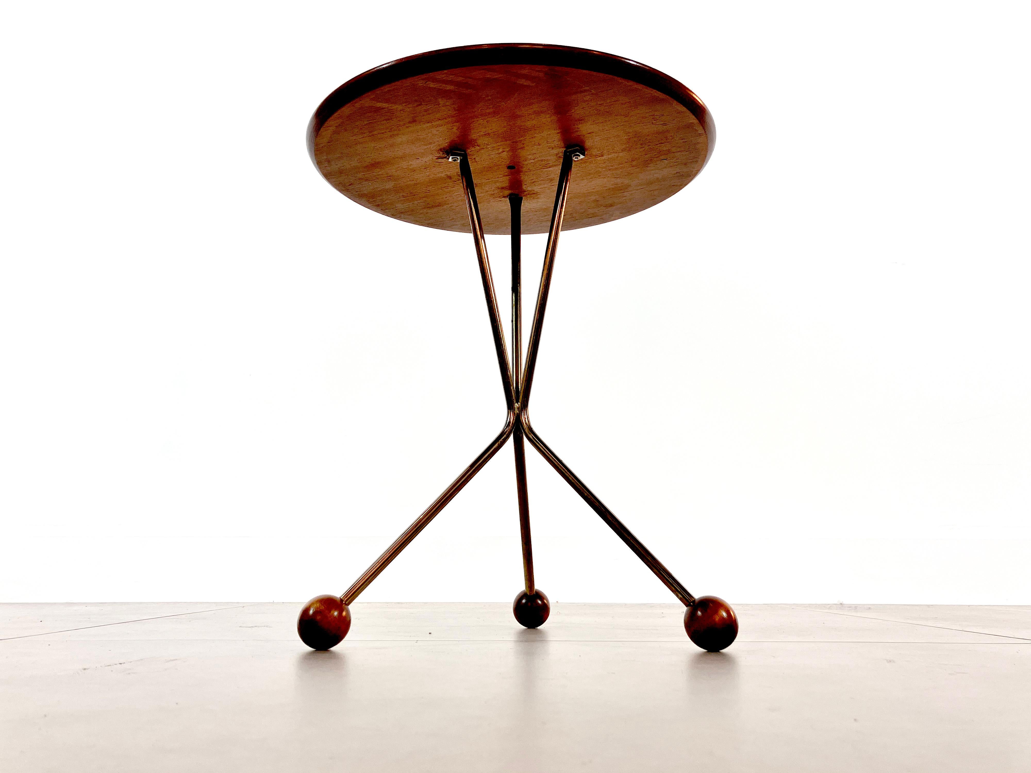 Mid-Century Modern Alberts Tibro, Teak Side Table, Swedish Mid-Century