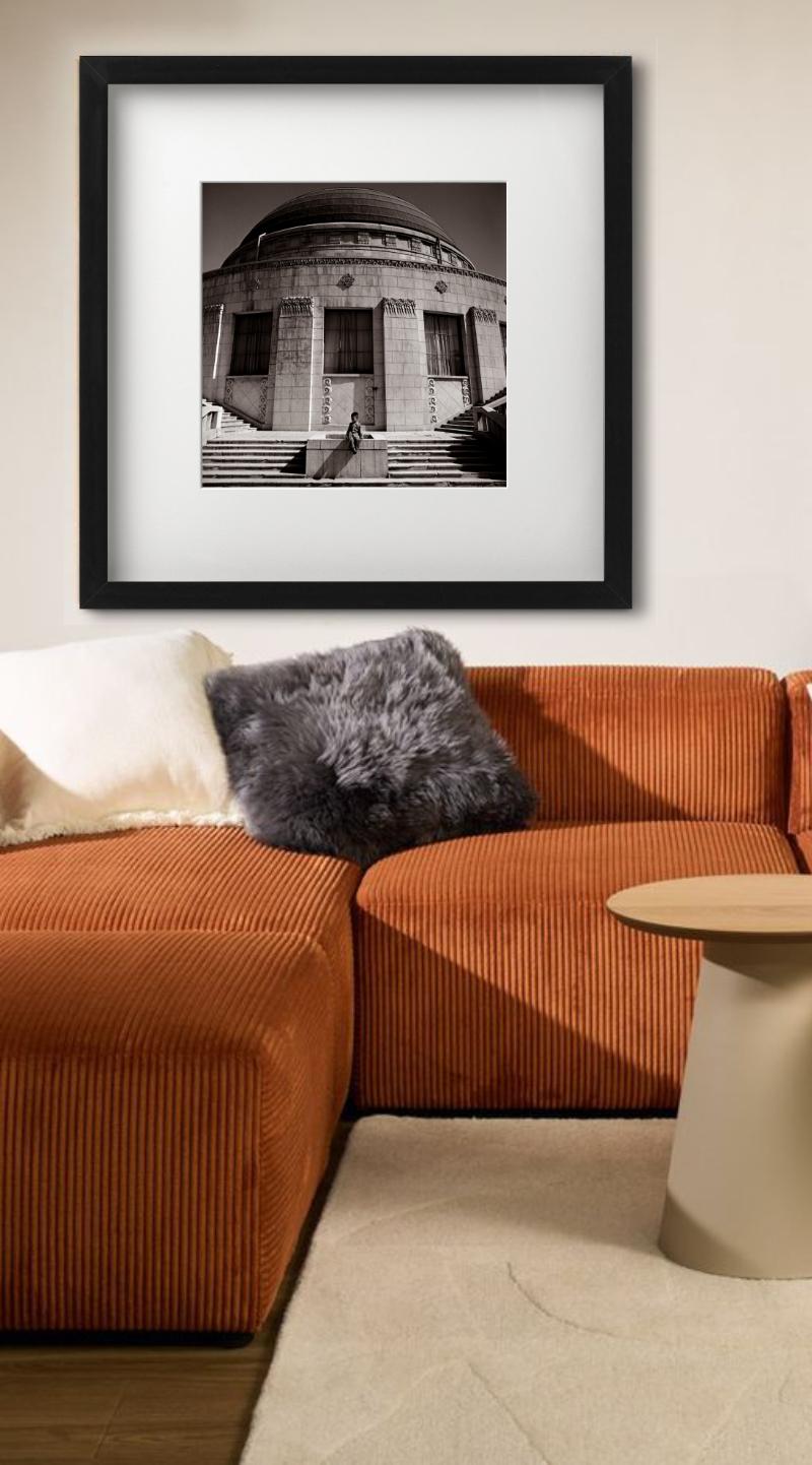 BOY WANTS AWAITING PARENTS - Beijing Observatory, Fine Art Photography, 1979 For Sale 7