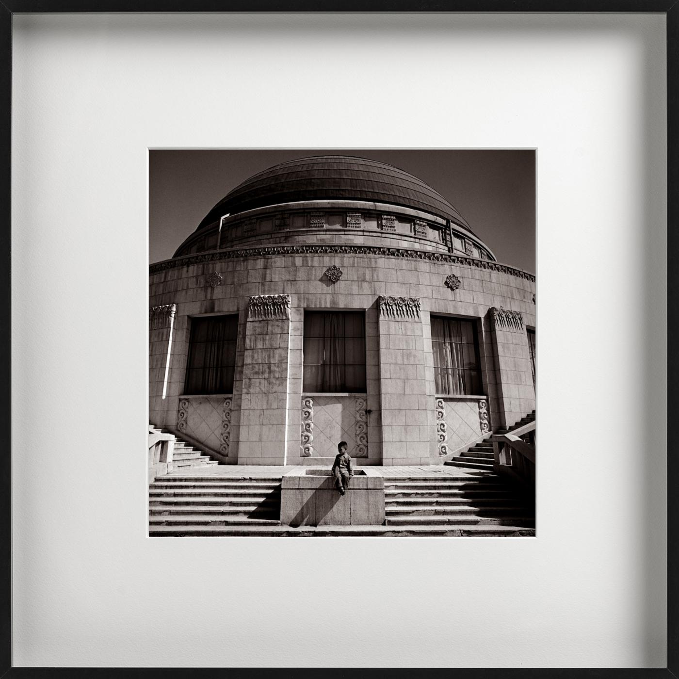 BOY WANTS AWAITING PARENTS - Beijing Observatory, Fine Art Photography, 1979 For Sale 3