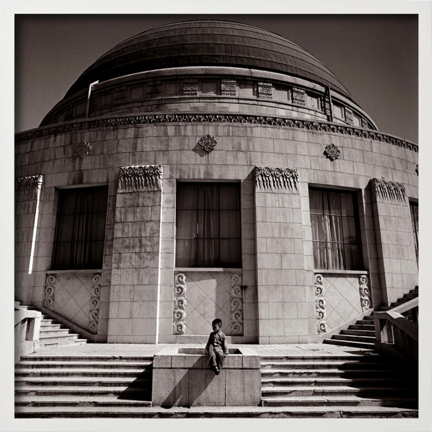BOY WANTS AWAITING PARENTS - Beijing Observatory, Fine Art Photography, 1979 For Sale 4