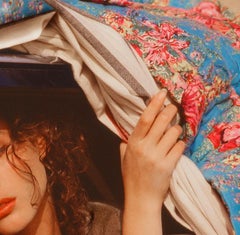 Christy Turlington in Taxi, Luxor Egypt